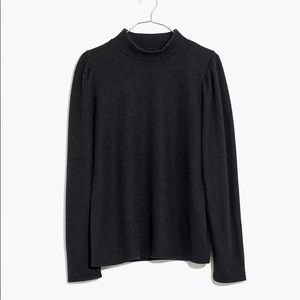 Madewell puff sleeve sweater